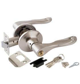 Ручка защелка DK630 SN-ET (6030 SN-E) (кл./фик.) мат.никель