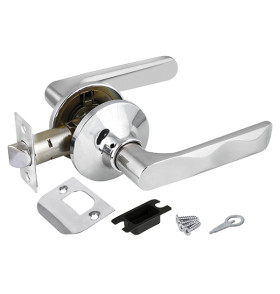 Ручка защелка DK624 CP-PS (6024 CP-P) (без фик.) хром