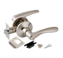 Ручка защелка DK620 SN-BK (6020 SN-B) (фик.) мат. никель