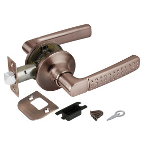 Ручка защелка DK626 AC-PS (6026 AC-P) (без фик.) медь