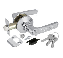 Ручка защелка DK626 CP-ET (6026 CP-E) (кл./фик.) хром