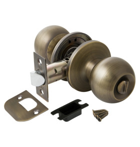 Ручка защелка DK672 MAB-BK (6072 MAB-B) (фик.) мат. бронза