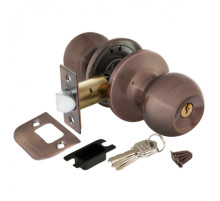 Ручка защелка DK672 AC-ET (6072 AC-E) (кл./фик.) медь