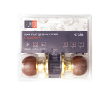 Ручка защелка DK672/BL WD-PS (без фик.) дерево