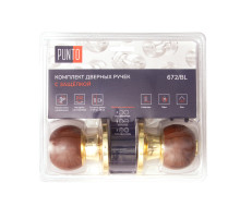 Ручка защелка DK672/BL WD-ET (кл./фик.) дерево