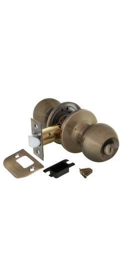 Ручка защелка DK672 AB-BK (6072 AB-B) (фик.) бронза, характеристики