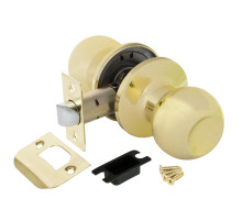 Ручка защелка DK672 PB-PS (6072 PB-P) (без фик.) золото