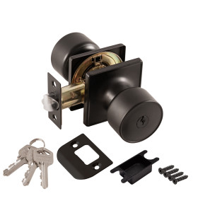 Ручка защелка DK772/BL BL-ET (кл./фик.) черный