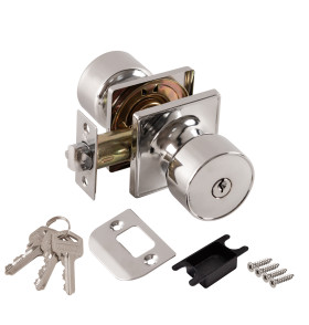 Ручка защелка DK772/BL CP-ET (кл./фик.) хром