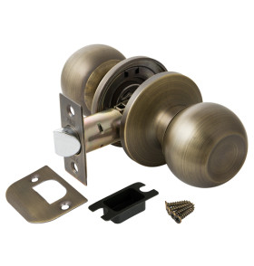 Ручка защелка DK672 MAB-PS (6072 MAB-P) (без фик.) мат. бронза