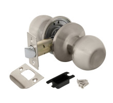 Ручка защелка DK672 SN-PS (6072 SN-P) (без фик.) мат. никель