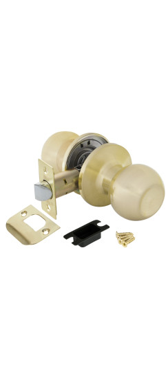 Ручка защелка DK672 SB-PS (6072 SB-P) (без фик.) мат. золото