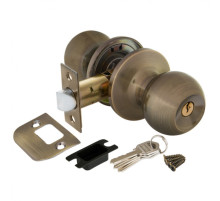 Ручка защелка DK682 AB-ET (6082 AB-E) (кл./фик.) бронза