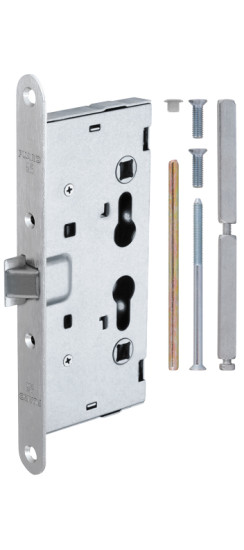 Замок для противопожарных дверей AP.C-65.72-0433 (ANTI-PANIC FL-0433) с раздельным квадратом | Сталь, 28?15 мм