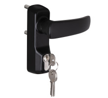 Ручка накладная AP.H-136 для узкопрофильных дверей с фиксацией ключом (для моделей 1700В и 1700С)
