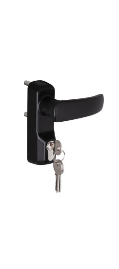 Ручка накладная AP.H-136 для узкопрофильных дверей с фиксацией ключом (для моделей 1700В и 1700С) | Сталь