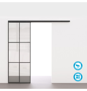 Комплект для раздвижных профильных дверей SLD.Comfort-PRO.SET2.PROF soft close/80