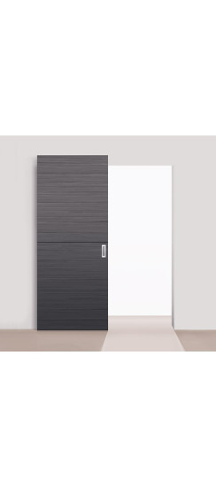 Раздвижная система HIDDEN/40 с профилем | Сталь/Пластик