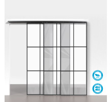 Комплект для профильных телескопических дверей SLD.Comfort-PRO.SET5.PROF telescope/80