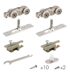 Комплект для раздвижных дверей SLD.Comfort-PRO.SET1.rollers/80
