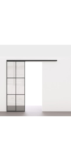 Комплект для раздвижных профильных дверей SLD.Comfort-PRO.SET1.PROF rollers/80 | Сталь/Пластик