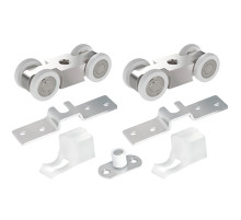 Комплект роликов для раздвижных дверей SLD.SoftLine.SET.rollers/45-4 (Soft LINE 45/4)