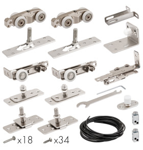 Комплект для телескопического открывания SLD.Comfort-PRO.SET5.telescope/80 (Comfort - PRO SET 5)