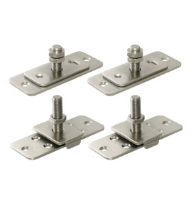 Комплект монтажных пластин SLD.Comfort-PRO/telescope.static door plates