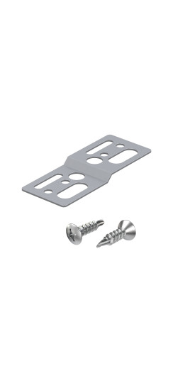 Комплект пластина крепежная с винтами  SWD.Scope 75/30/5 plate with screws | Сталь