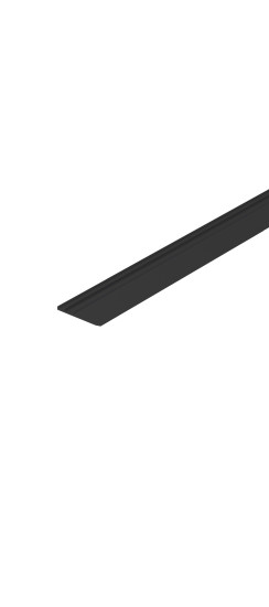 Карниз горизонтальный SLD.Scope 35/3/3200 rail BL (3,2 м) | Алюминий