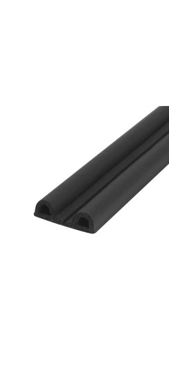 Уплотнитель самоклеящийся ADH/P-9x5,5mm BLACK черный 100m | EPDM, 9?5,5 мм
