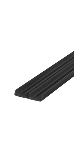 Уплотнитель самоклеящийся ADH/E-9x4mm BLACK черный 150m | EPDM, 9?4 мм