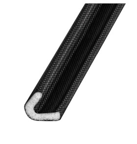 Уплотнитель самоклеящийся ADH/PPU-15x10mm, (ППУ 15х10 мм) BLACK черный 500m