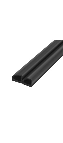 Уплотнитель самоклеящийся ADH/D-14,5x13,5mm (031), BLACK черный 100 m | EPDM