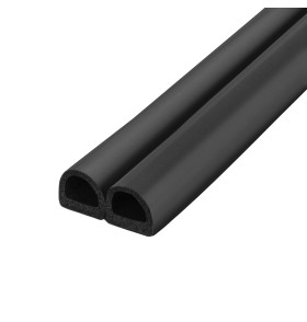 Уплотнитель самоклеящийся ADH/D-14,2x12,7mm (127), BLACK черный 120 m