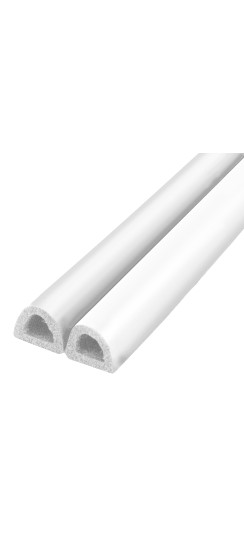 Уплотнитель самоклеящийся ADH/D-12x10mm, WHITE белый 150m | EPDM