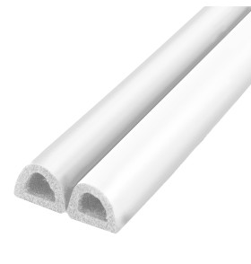 Уплотнитель самоклеящийся ADH/D-12x10mm, WHITE белый 150m