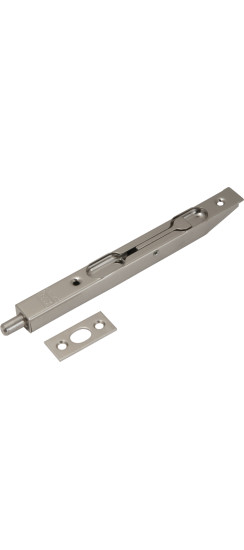 D00320.15.06 Упор торцевой дверной  (никель) | Сталь, 160 мм