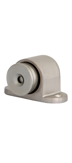 Упор дверной напольный DFIX/MF52 (DSM-52) магнитный SN-3 мат.никель | ZAMAK