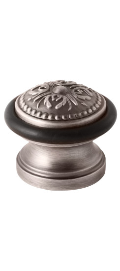 Упор дверной напольный STOPPER/SM01 (DS SM01) AS-3 античное серебро | ZAMAK