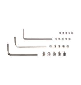 Набор винтов для ручек дверных (М6х8, М6х5, М5х4, M4x6, шестигранники)