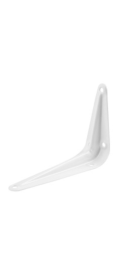 Кронштейн 125x150 белый | Сталь, 125x150 мм