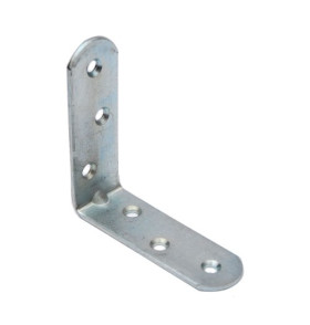 Кронштейн мебельный МК 60х60х20х2 цинк белый