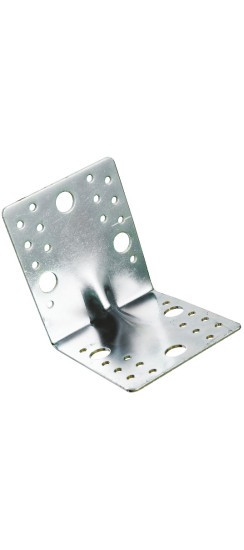 Уголок крепежный 105x105x90 усил.цинк | Сталь