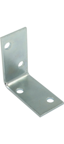 Уголок крепежный 40х40х20 цинк | Сталь