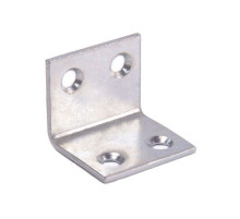 Уголок мебельный 25 (25x25x30x2) цинк белый