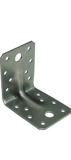 Уголок крепежный 70x70x55 усил.цинк | Сталь