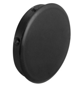 Заглушка отверстия пластик (диаметр 25 мм) черн