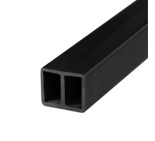 Терморазрыв (спейсер) для термодверей 20х24 мм, черный, длина 3 м