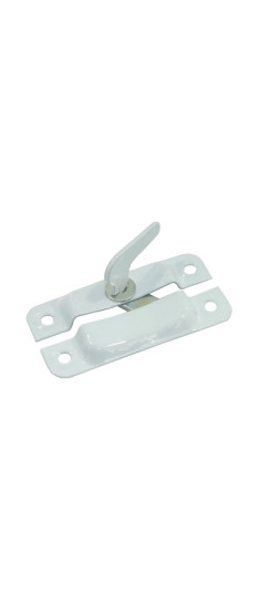 Завертка накладная ЗФ2 пол. белый | Сталь